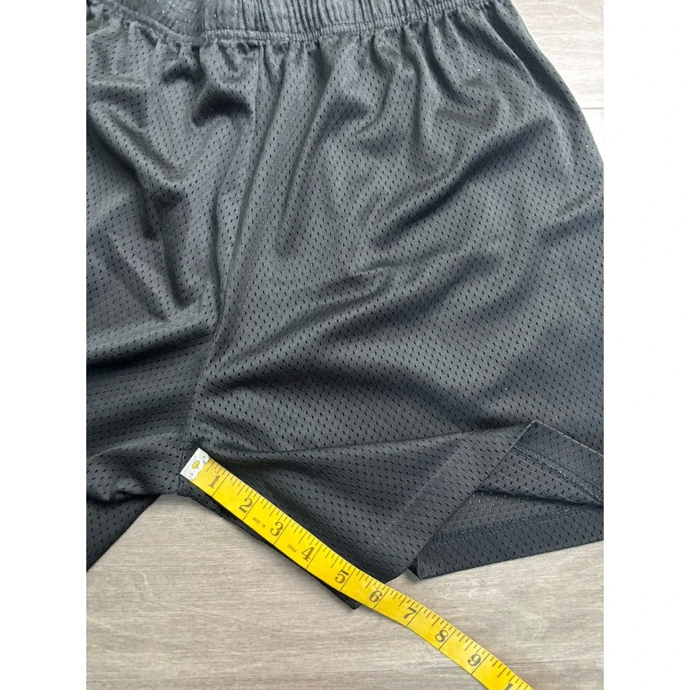 Eric Emmanuel Mesh Black Shorts size Xl